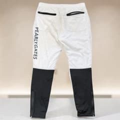 防寒 裏起毛 撥水耐水 パーリーゲイツ パンツ L〜XL相当 白 黒