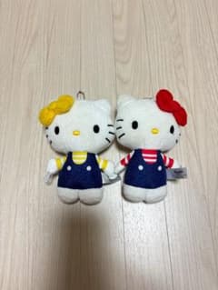ハローキティ サンリオ キティ ミミィ ぬいぐるみ キーホルダー