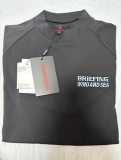BRIEFING x WIND AND SEA ハイネックシャツ ブラック - メルカリ