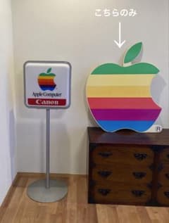 【非売品 激レア】 Apple レインボー 販促用 特大 ポップ 非売品 激レア】 Apple レインボー 販促用 特大 ポップ - メルカリ