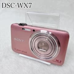 動作OK】 SONY Cyber-shot DSC-WX7 デジカメ ピンク - メルカリ