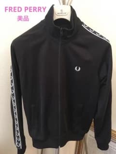 FRED PERRY フレッドペリー　トラックジャケット　Mサイズ　ネイビーのサムネイル