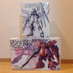 MG ニューガンダム ver.ka & MG サザビー ver.ka セット MG ニューガンダム ver.ka & MG サザビー ver.ka セット - メルカリ