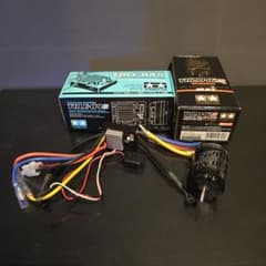 ブラシレスモーター タミヤ TBLM-02S アンプ タミヤ TBLE-04S - メルカリ