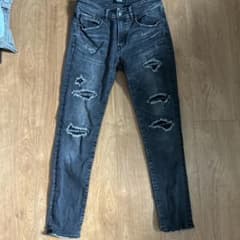 AZUL BY MOUSSY ダメージスキニージーンズ Mのサムネイル