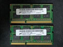 ジャンクDDR3 メモリノートPC用 PC3L-10600S 8GBのサムネイル