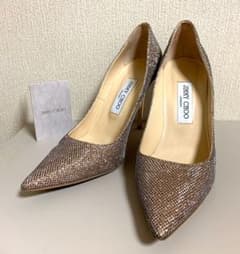 週末お値下げ！　jimmy choo   美品　パンプス　38 25cmのサムネイル