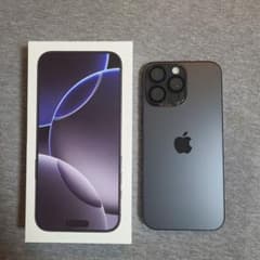 きのっしーさま専用iPhone 16 Pro Max 256GBSIMフリーのサムネイル