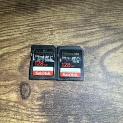 SanDisk Extreme PRO 128GB SDXC 2枚のサムネイル