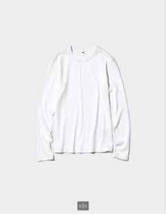 UNIQLO ソフトリブクルーネックT/長袖のサムネイル