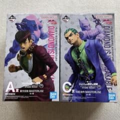 ジョジョ　一番くじ　A賞 東方仗助　C賞 川尻浩作　フィギュアのサムネイル