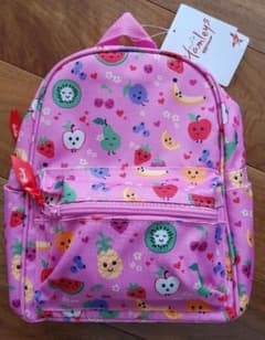 【新品未使用タグ付き】フルーツ柄 ハムリーズ限定 女の子用リュックのサムネイル
