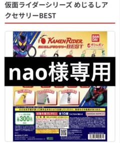 仮面ライダーシリーズ めじるしアクセサリー BESTのサムネイル