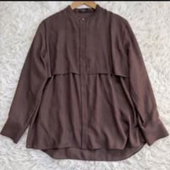24AW VERMEIL par iena ビエラシアーシャツ ブラウン - メルカリ