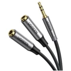UGREEN 3.5mm イヤホン分配ケーブル 2分配のサムネイル