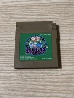 ゲームボーイ ポケットモンスター緑のサムネイル