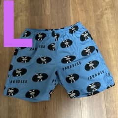 ワコマリア レコード柄 ショートパンツ 水色 正規品 - メルカリ