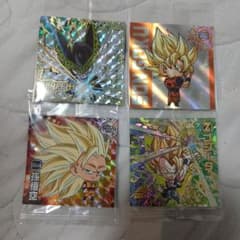 ドラゴンボールZ　シール 4枚セットのサムネイル