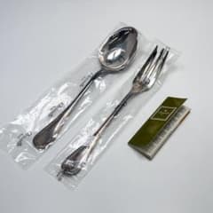 未使用 サービングカトラリー クリストフルシルバー スプーン フォーク
