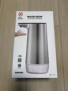 SARAYA WASH BON サラヤ オートソープディスペンサー シルバー - メルカリ