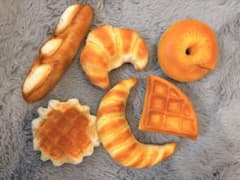 フェイクフード パン スクイーズ 6種セットのサムネイル