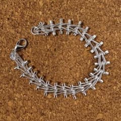 ブレスレット リーフボーン シルバー925 メキシカン ヴィンテージ 刻印