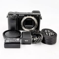 ソニー α6400 ボディ ブラック ILCE-6400 ミラーレス カメラ - メルカリ