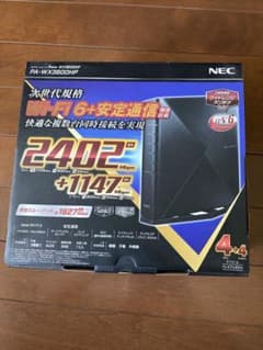 NEC Aterm WX3600HP Wi-Fi 6 ルーター 本体 - メルカリ