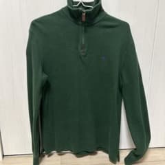 Polo by Ralph Lauren ハーフジップ ニット グリーン S