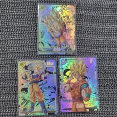 ドラゴンボールカード コミパラ風 孫悟空 3枚セット - メルカリ