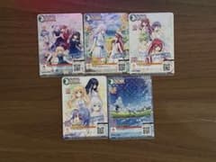 オンゲキ Summer Pockets サマポケ　SSRカード5枚セットのサムネイル