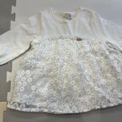女の子　白　95 トップス　petit mainのサムネイル