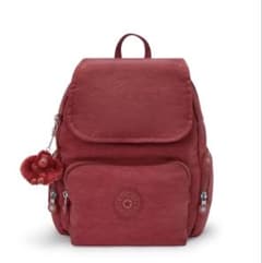 新品未使用☆Kipling リュック CITY ZIP S(Fanky Red) - メルカリ
