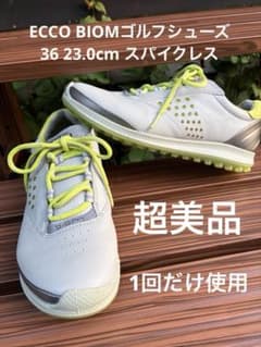 467番 超美品ECCO BIOMゴルフシューズ 36 23cm スパイクレス - メルカリ