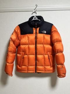 THE NORTH FACE 800 ダウンジャケット オレンジ ブラックのサムネイル