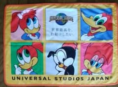 ブランケット ひざ掛け USJ 非売品 ウッドペッカー コカコーラのサムネイル