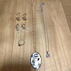 ヴィンテージアクセサリー　まとめ売り（ネックレス・リング・イヤリング）