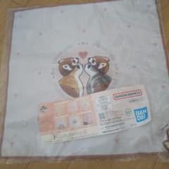 BANDAI カップル動物ハンカチ 約25cm