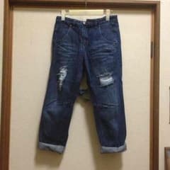 専用 サスペンダーダメージデニムのサムネイル
