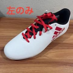 左のみ　adidas サッカーシューズ ホワイト　23.5cmのサムネイル