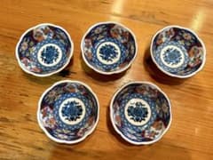 和食器 小鉢 5客セット 金彩 花柄のサムネイル