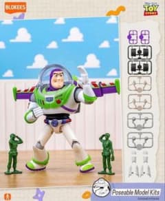 レア⭐︎BLOKEESブロッキーズ　トイストーリー　バズ　シークレット　1/36のサムネイル