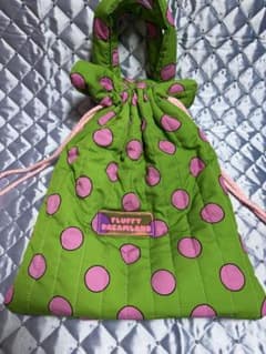 巾着バッグハンドメイドのサムネイル