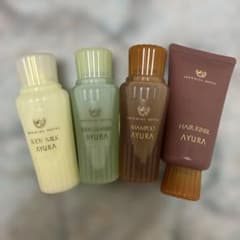 帝国ホテルアユーラAYURAアメニティシャンプーコンディショナーボディ