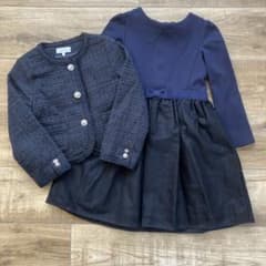 グリーンレーベルリラクシング フォーマルセットアップ キッズ 115