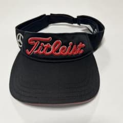Titleist メンズ ゴルフバイザー ブラックのサムネイル