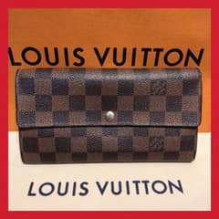 ルイヴィトン 長財布  ダミエ エベヌ  ポルトフォイユ・サラのサムネイル