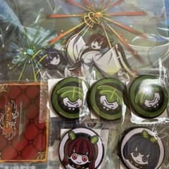オレカバトル2くじ BIGアクスタ 缶バッジ 神楽アオイ 神楽アカネ 6点