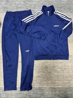 adidas ジャージ上下 140 紺のサムネイル