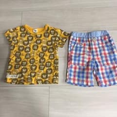 男の子 Tシャツハーパン 上下セットのサムネイル